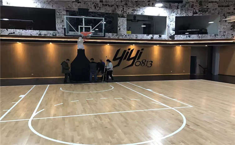 橡膠木體育館木地板一般多少錢？